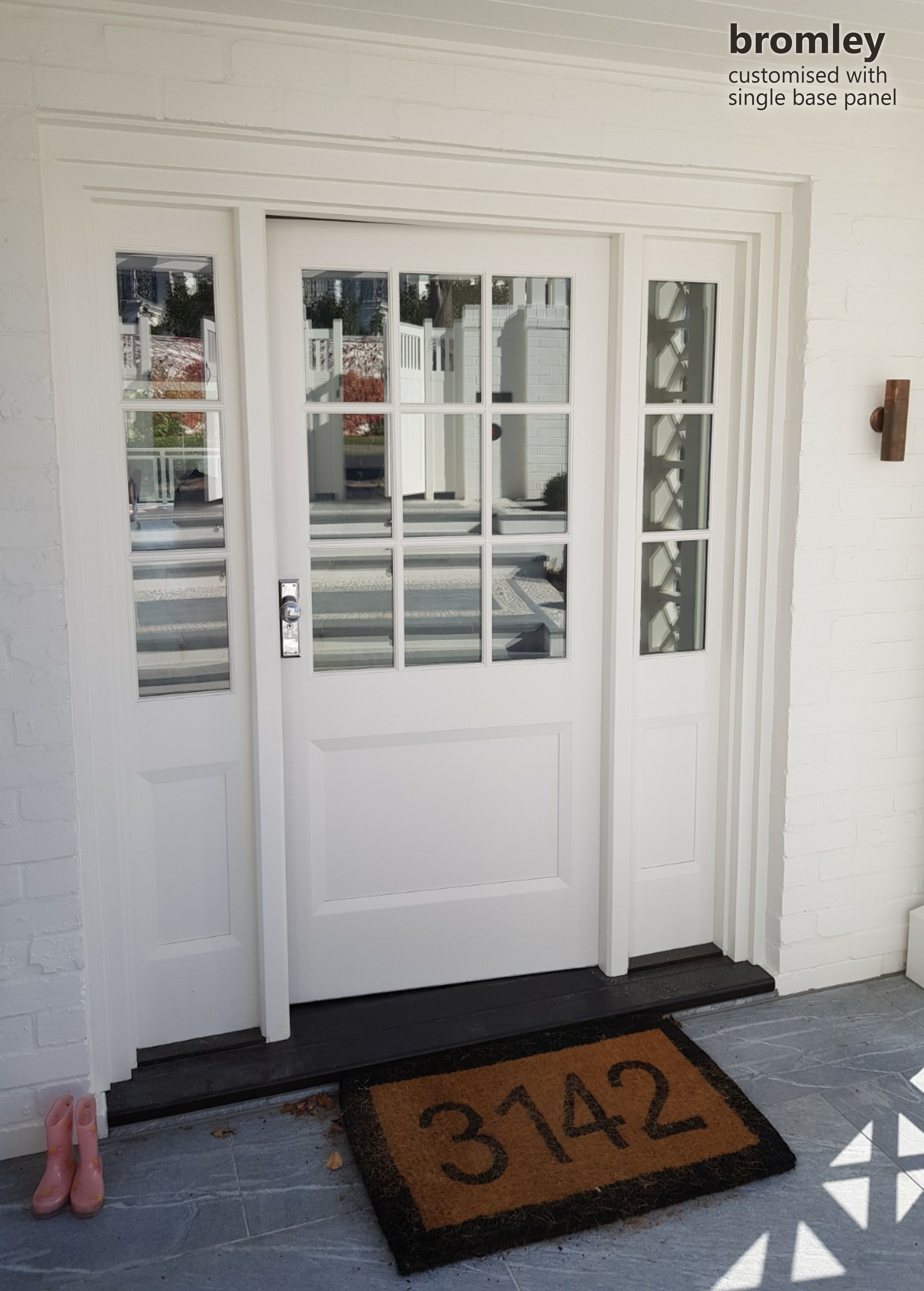 Bromley door with timber glazing bars
