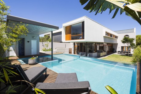 Intriguing West Leederville home joinery by Cedar West