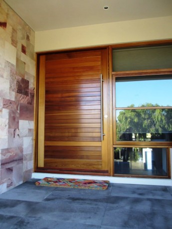 cedar timber door entry pivot side lite onslow awning side lite
