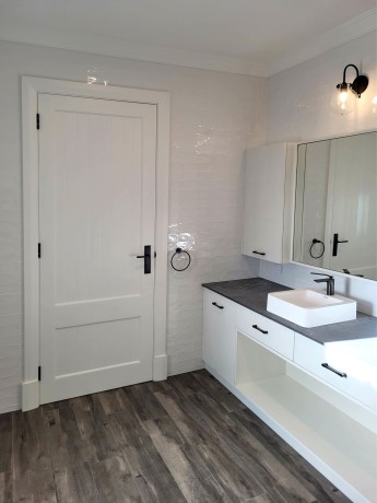Chidlow timber panel door Cedar West