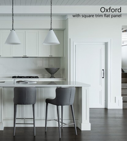Oxford door flat panel Cedar West