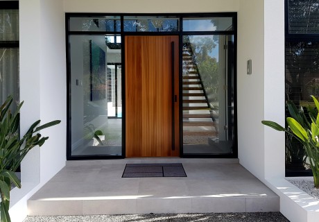 Prahran door Cedar West black frame