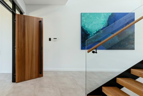 Prahran door timber hinged Cedar West
