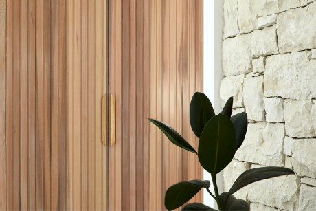 Richmond timber batten door Cedar West