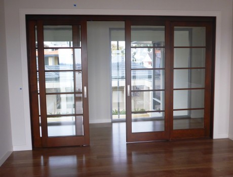Sliding door internal traditional Cedar West