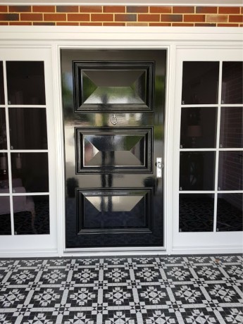 Spencer timber door Cedar West