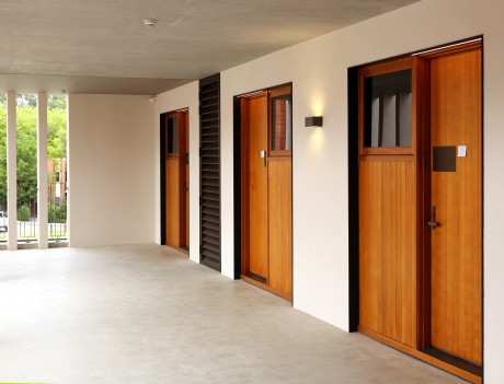 Sutton door student accommodation Cedar West