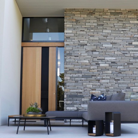 Vaucluse timber door custom handle Cedar West
