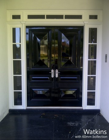 Watkins 3 Panel with 60mm bollection Cedar West