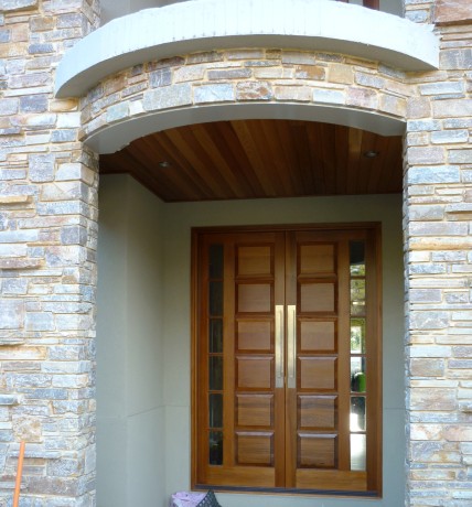 Hamilton R L door Cedar West