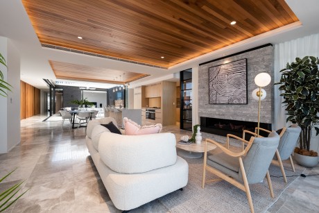Timber lining secret fix 84x12mm P1170 Cedar West