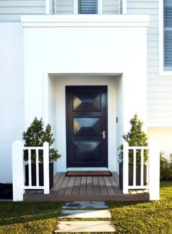 Spencer solid timber door Cedar West