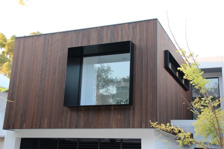 Squarestyle contemporary cedar lining timber