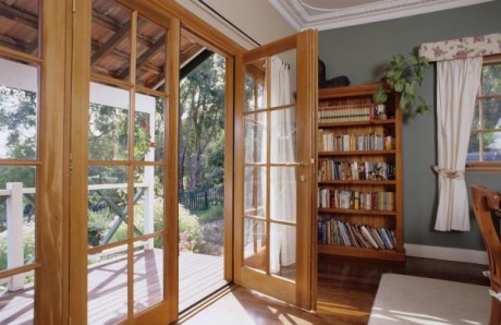 cedar timber entry set hinged cambridge