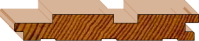 Squarestyle - 121 x 17mm (featuring 40mm battens)