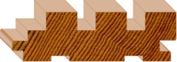 Squarestyle - 81 x 27mm (featuring 17mm battens)