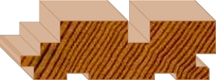 Squarestyle - 81 x 27mm (featuring 30.5mm battens)