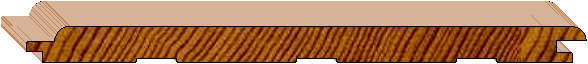 Cedar Lining - Secret Nail - Raw 133 x 9mm