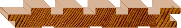 Squarestyle - 135 x 17mm (featuring 17mm battens)