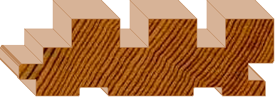 Squarestyle - 81 x 27mm (featuring 17mm battens)