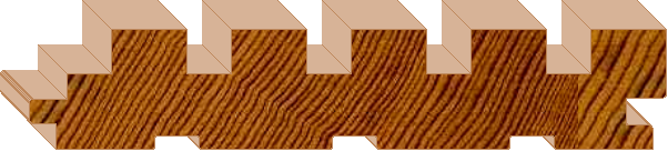 Squarestyle - 135 x 27mm (featuring 17mm battens)